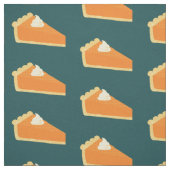 Pumpkin Pie Slice Fabric Patroon Stof (Swatch)