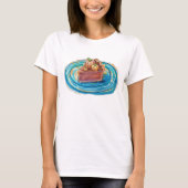 Pumpkin Pie Slice T-shirt (Voorkant)