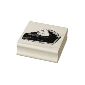 Pumpkin Pie Slice Thanksgiving Dinner Herfst Desse Rubberstempel (Stempel)