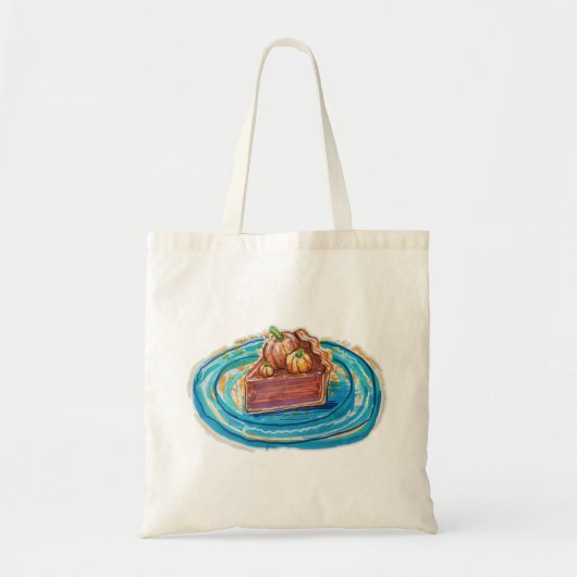 Pumpkin Pie Slice Tote Bag (Voorkant)