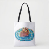Pumpkin Pie Slice Tote Bag (Voorkant)