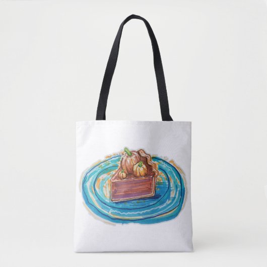 Pumpkin Pie Slice Tote Bag (Voorkant)