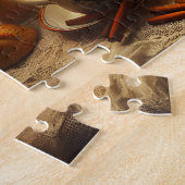 Pumpkin Pie Spice Creamy Tabletop Fall Decor Legpuzzel (Zijkant)