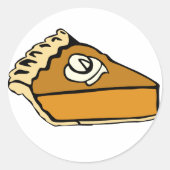 Pumpkin Pie Stickers (Voorkant)