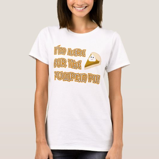 Pumpkin Pie T-shirt (Voorkant)