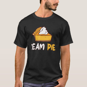 Pumpkin Pie Team Pie Funny Pie Day Shirt voor mann