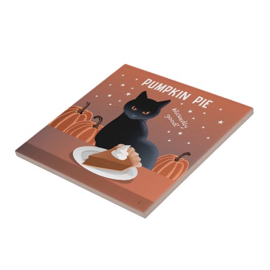 Pumpkin Pie Tegeltje (Zijkant)