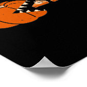 Pumpkin Pie Thanksgiving Dag Plezier Herfst Herfst Poster (Hoek)