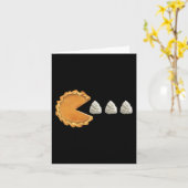 Pumpkin Pie Thanksgiving Day Fun Kaart (Gele Bloem)