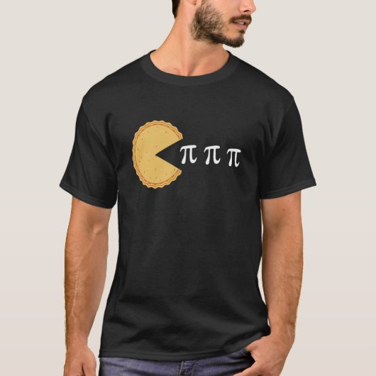 Pumpkin Pie Thanksgiving Pi Day Math Men Women Sci T-shirt (Voorkant)