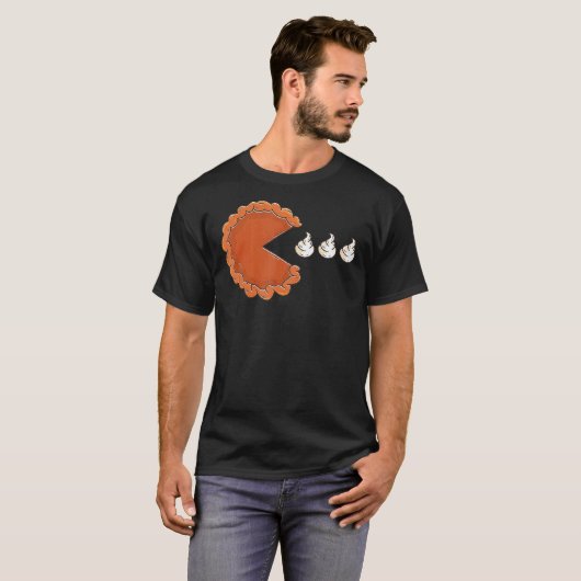 Pumpkin Pie Thanksgiving T-shirt (Voorkant volledig)