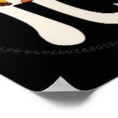 Pumpkin Pie Wiskunde Funny Halloween Poster (Hoek)