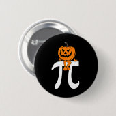 Pumpkin Pie Wiskunde Funny Halloween Thanksgiving Ronde Button 5,7 Cm (Voorkant /achterkant)