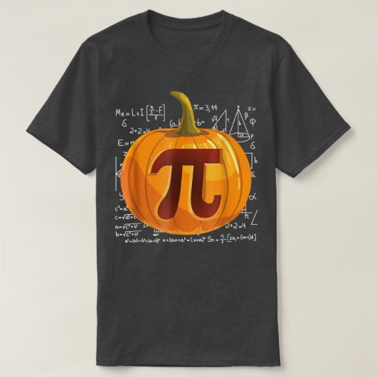 Pumpkin Pie Wiskunde Pi Day Thanksgiving Funny Bra T-shirt (Design voorkant)