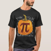 Pumpkin Pie Wiskunde Shirt Funny Halloween Thanksg (Voorkant)