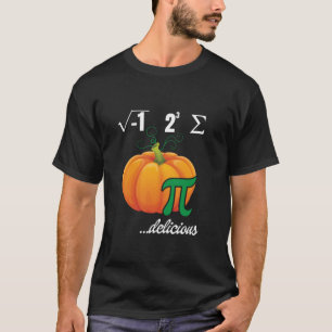Pumpkin Pie Wiskunde Teacher Funny Terug naar Scho T-shirt