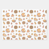 Pumpkin Pie Wrapping Paper Sheets (Voorkant 2)