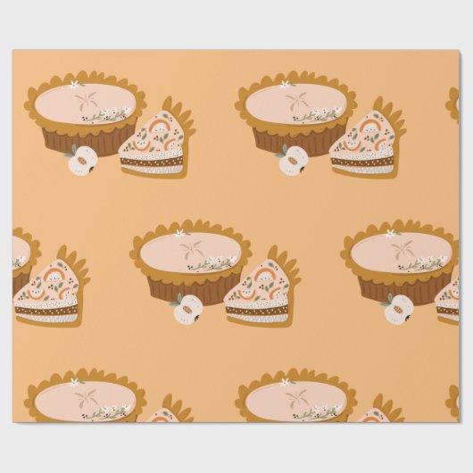 Pumpkin Pies Cadeaupapier (Vlak)