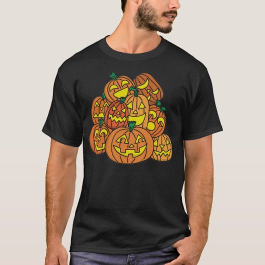 Pumpkin Pile T-shirt (Voorkant)