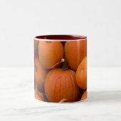 Pumpkin Pile Tweekleurige Koffiemok (Center)