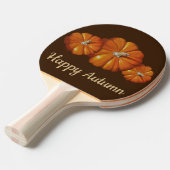 Pumpkin Ping Pong Paddle Tafeltennisbatje (Voorkant Gekanteld)