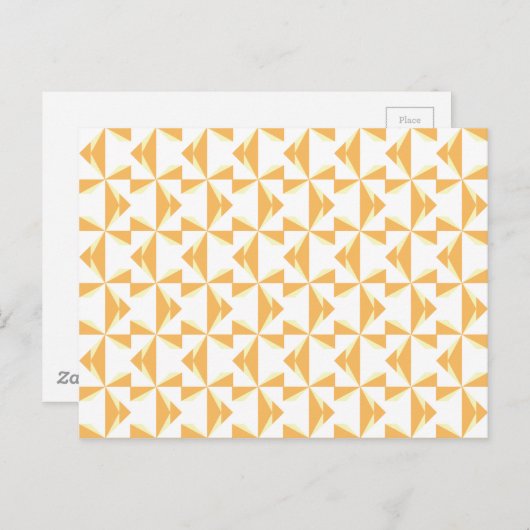 Pumpkin Pinwheels Briefkaart (Voorkant / Achterkant)