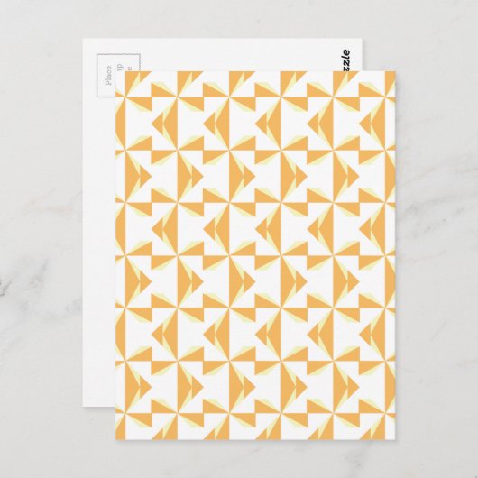 Pumpkin Pinwheels Briefkaart (Voorkant / Achterkant)