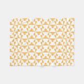 Pumpkin Pinwheels Fleece Deken (Voorkant (Horizontaal))