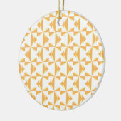 Pumpkin Pinwheels Keramisch Ornament (Links)