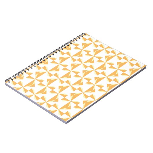 Pumpkin Pinwheels Notitieboek (Linkerzijde)