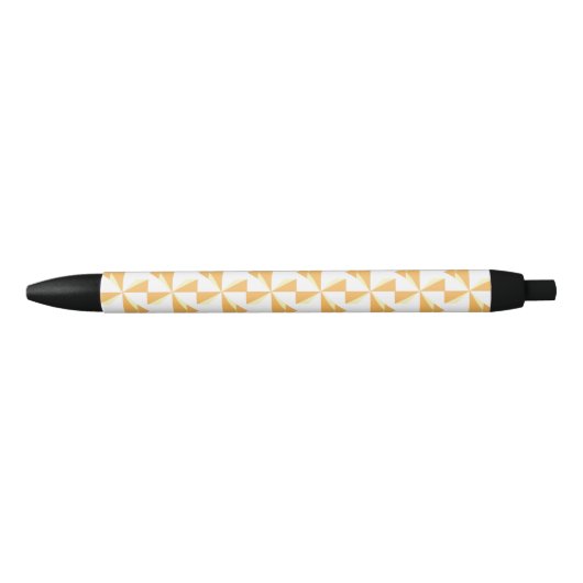 Pumpkin Pinwheels Zwarte Inkt Pen (Voorkant)