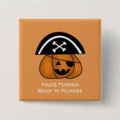 Pumpkin Pirate Button (Voorkant)