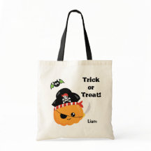 Pumpkin Pirate Halloween Trick or treat