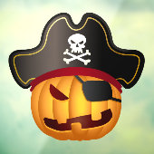 Pumpkin Pirate Raamsticker (Vel 3)