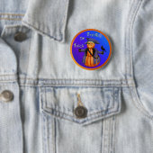 Pumpkin Pirate Ronde Button 5,7 Cm (In situ)