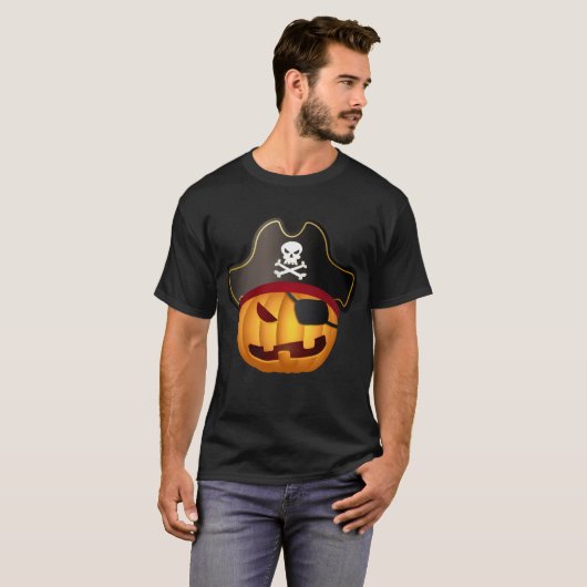 Pumpkin Pirate T-shirt (Voorkant volledig)