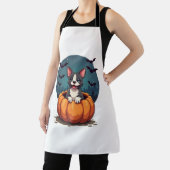 Pumpkin Pitbull Smile Schort (Insitu)