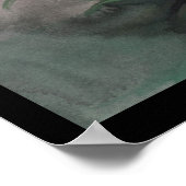 Pumpkin Pixie Halloween Cute Vampire Poster (Hoek)