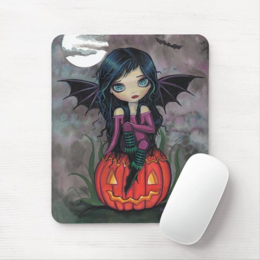 Pumpkin Pixie Halloween Mousepad Muismat (Met muis)