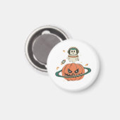 Pumpkin Planet Magneet (Voorkant / Achterkant)
