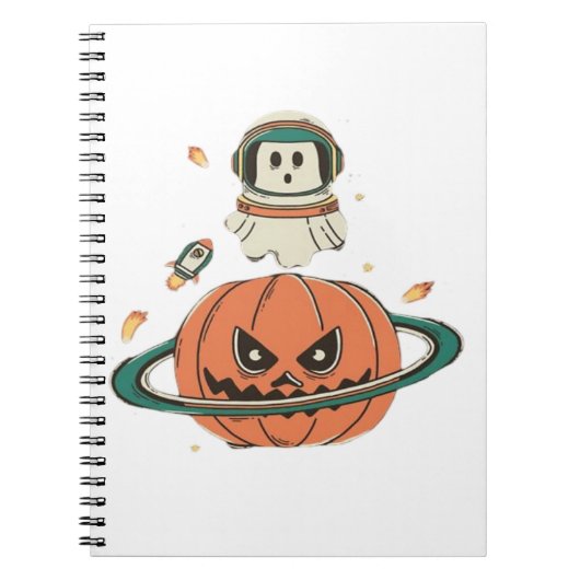 Pumpkin Planet Notitieboek (Voorkant)