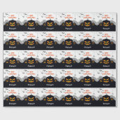 Pumpkin-pleister Cadeaupapier (Vlak)