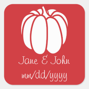 Pumpkin-pleister in Cherry Sticker
