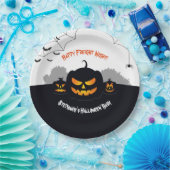 Pumpkin-pleister Papieren Bordje (Feest)