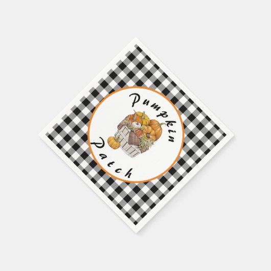 Pumpkin-pleister Servet (Hoek)