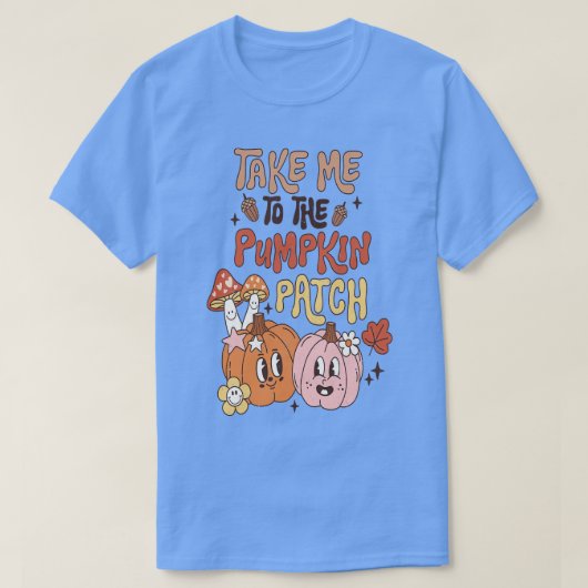 Pumpkin-pleister T-shirt (Design voorkant)