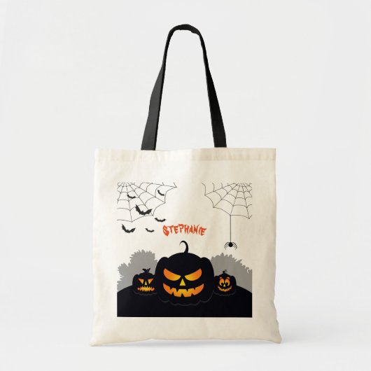 Pumpkin-pleister Tote Bag (Voorkant)