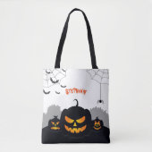Pumpkin-pleister Tote Bag (Voorkant)