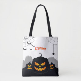 Pumpkin-pleister Tote Bag