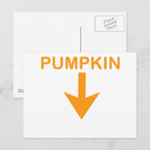 PUMPKIN.png Briefkaart (Voorkant / Achterkant)